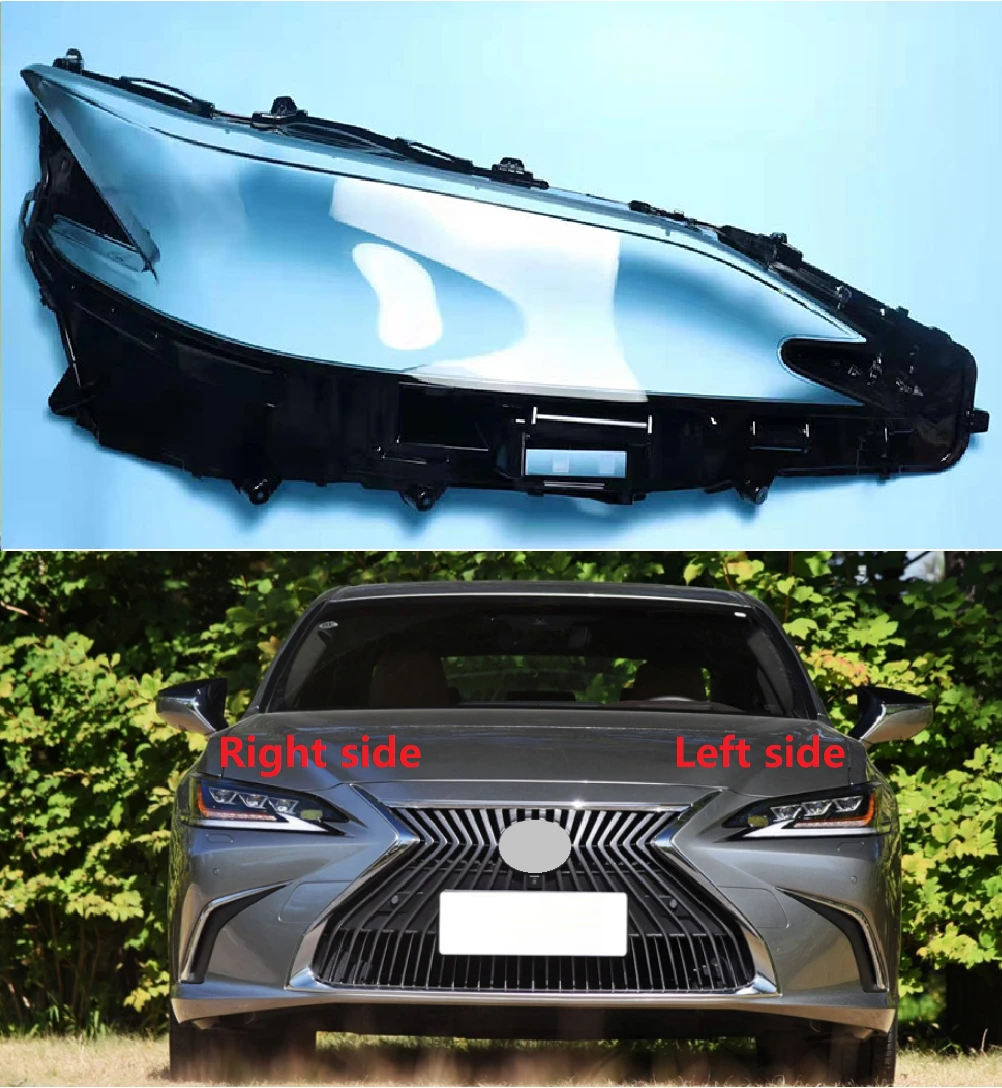おりますが Headlight Covers Lexus ES200 ES250 20152017ヘッドライトレンズ交換カバー左+右 For