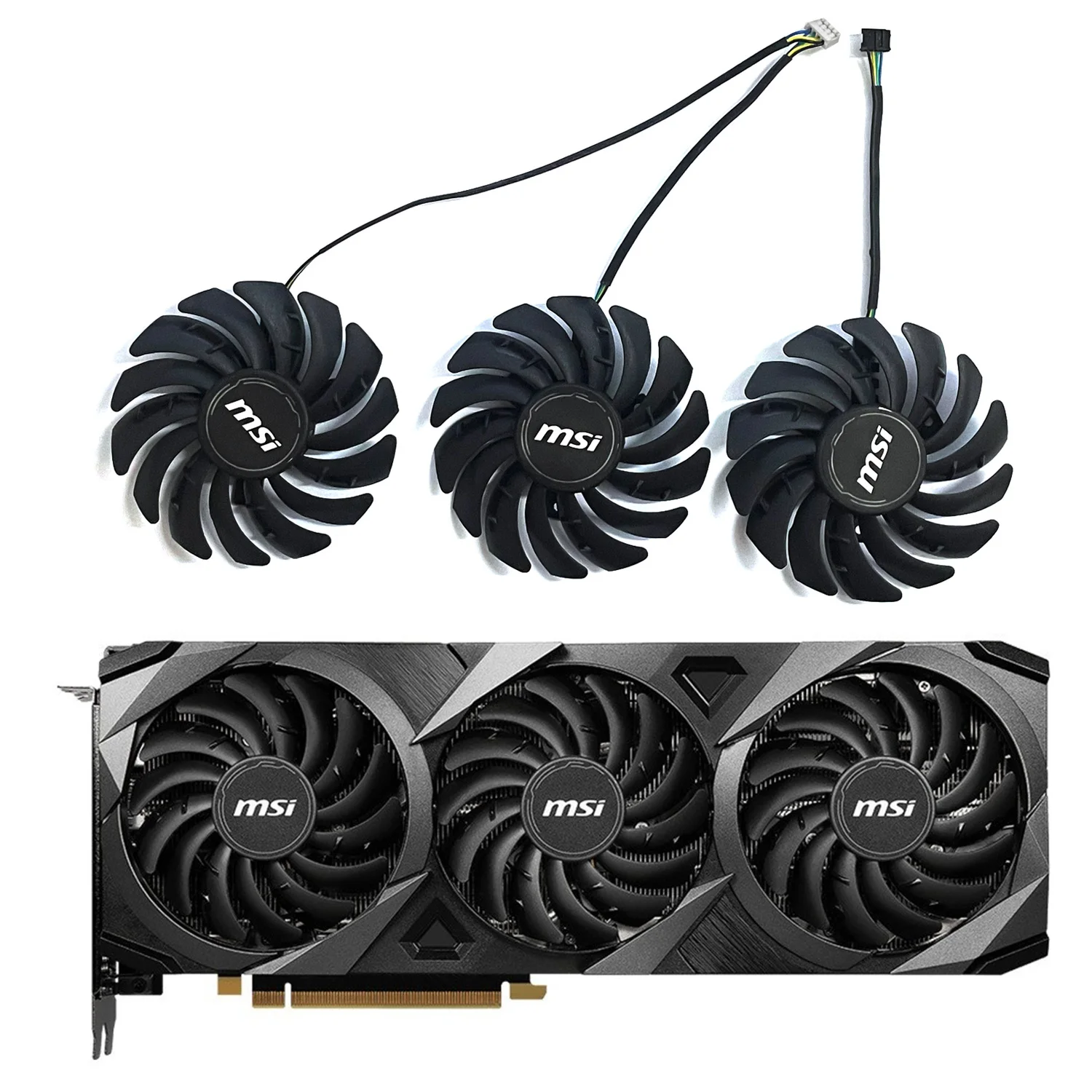 85Mm 4Pin Pld09210S12Hh 85Mm Rtx3080 Cooler Msi Geforce Rtx 3060 Ti 3070 3080 3090 Ventus 3X Gaming Scheda Grafica Fan