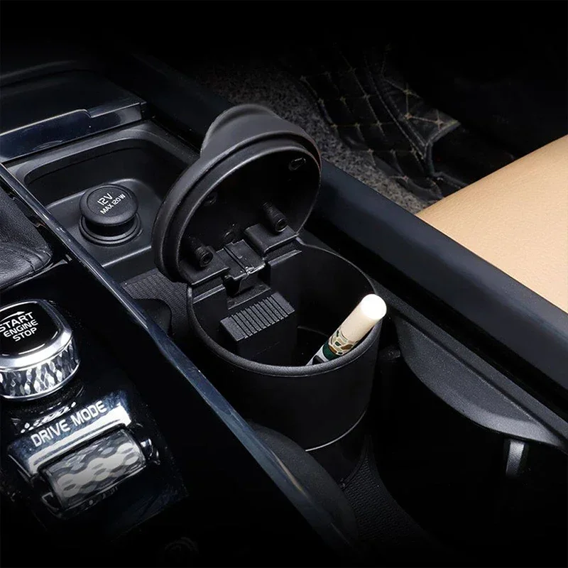 Universal Car Ashtray Led Light Cigar Cigarette Ash Tray Container Smoke Ash Cylinder Smoke Holder Cup car ashtray,portable ashtray