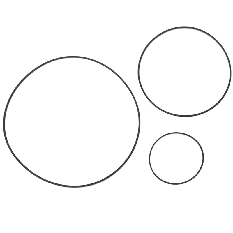 50 Nastri Universali BAIRU Per Registratori E Giradischi - Cinghie Audio 1mm Per DVD E Walkman