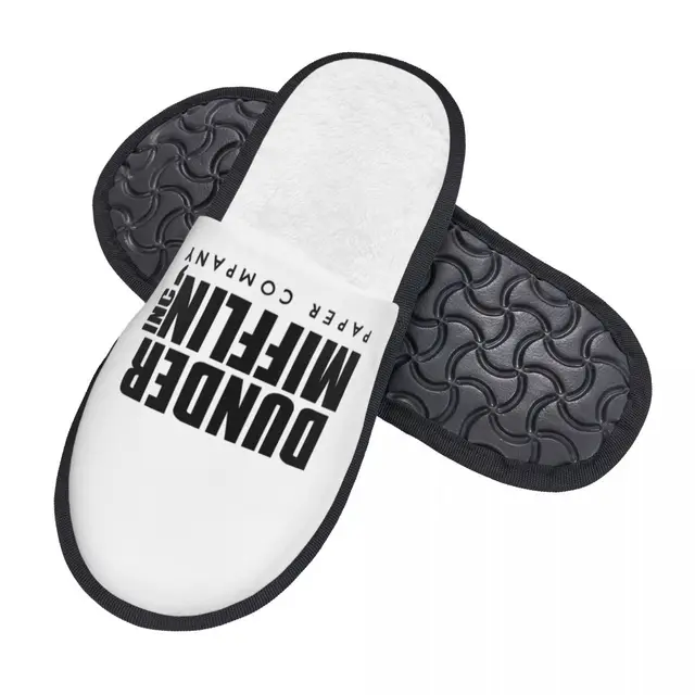 부드럽고 따뜻한 사무실 TV 쇼 메모리 폼 푹신한 슬리퍼