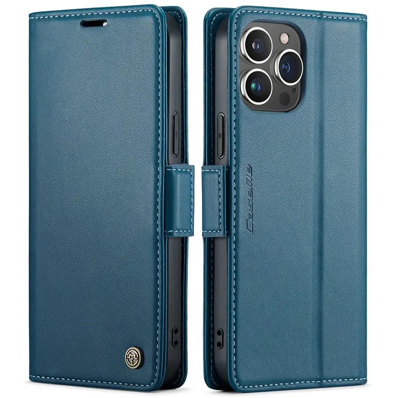 Premium Flip Leather Magnetic Wallet Phone Case with Card Holder