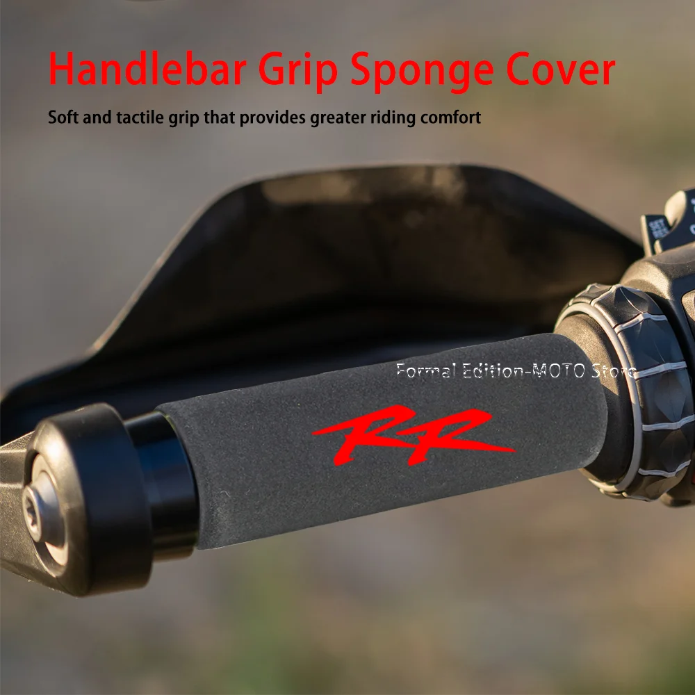 

For Beta RR350 RR125 200 250 300 390 430 RR 480 2023 Motorcycle Grip Cover Shockproof Non-Slip Handlebar Grip Sponge Cover
