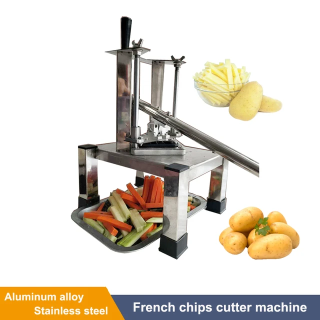 4pcs blades Manual potato slicer Restaurant Heavy Duty French Fry Cutter, Potato  Cutter ,Potato Slicer,potato wedge machine - AliExpress