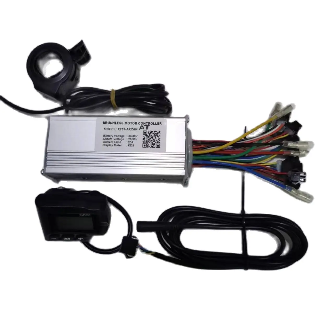 JI-MOVE(customized) LC MC Ctroller With Throttle Funct JIMOVE Electric Bicycle 500W 20A 36V/48V Access Converter Bike Scooter