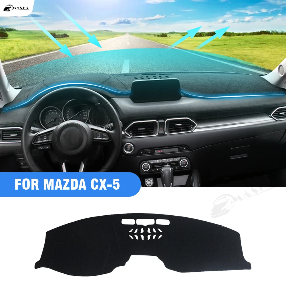 Dashmat Car Dashboard Cover Pad Dash Mat Parasole Accessori Per Tappeti Per Mazda Cx-5 Cx5 Ke Kf 2017 2018 2019 2020 2021 2022 2023