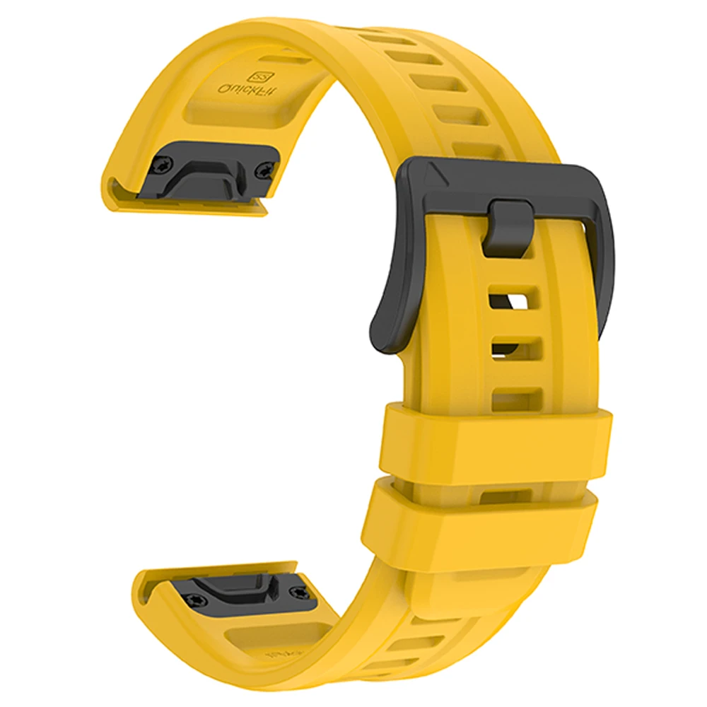 Enhanced Silicone Sport Strap - Quickfit 22mm/26mm Band