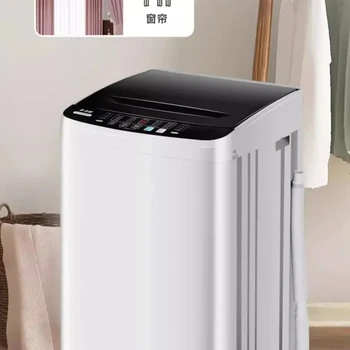 Lavatrice completamente automatica per uso domestico Piccola lavatrice per dormitorio in affitto di mini lavatrice per il lavaggio e l'asciugatura 1