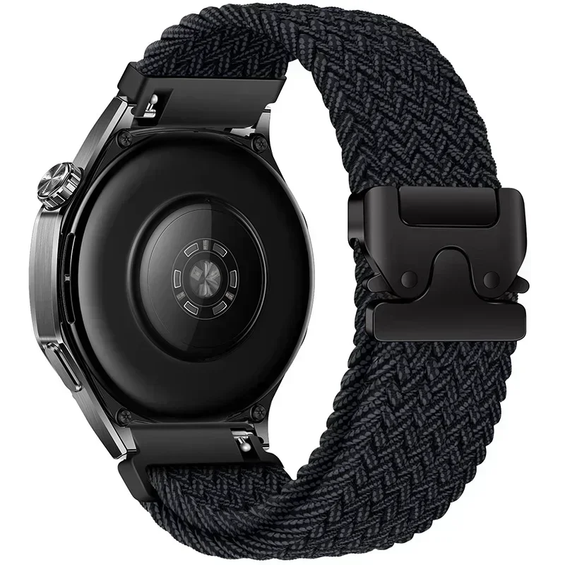 Braided Solo Loop Strap with Parachute Buckle Bracelet