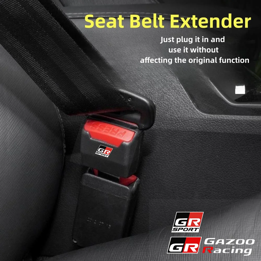 Réinitialisation de ceinture de sécurité de voiture, rallonge de verrouillage de ceinture de sécurité, structure de sécurité pour Toyota gazdehors