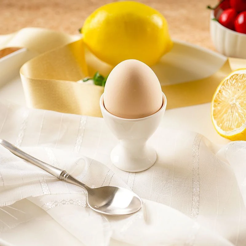 Description Picture 2 of item1/2/4/6pcs Egg Cup Holder Boiled Eggs Cup Stand Tool Caviar Cup Breakfast Egg Holder Banquet Eggs Supplies Kitchen Accessories