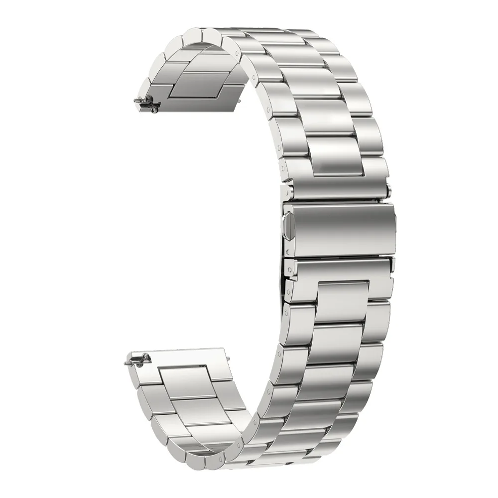 Premium Stainless Steel Metal Watch Strap - Available in 18mm, 20mm, and 22mm Sizes