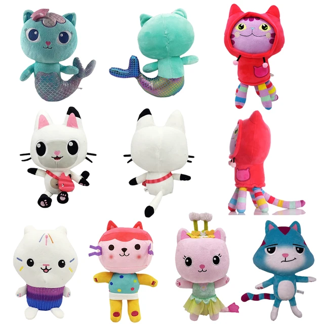 Animales De Peluche De Peluche Caliente En Casa De Muñecas Gabby Juguete De  Peluche De Dibujos Animados Mercat Animales De Peluche Gato Sonriente Coche  Gato Abrazo Gaby Niña Muñecas Niños Regalos De