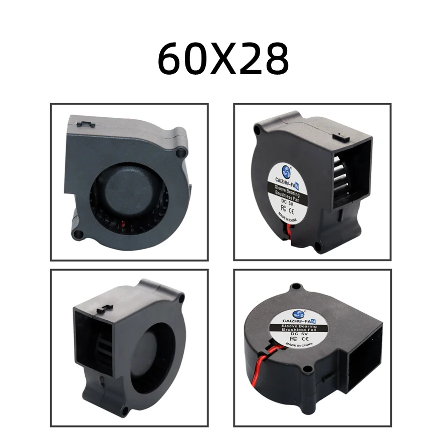 30MM 40MM 50MM 60MM 75MM 97MM Cooling Fan Brushless Motor Case Fan Blower Humidifier FanInduction Cooker 2PIN