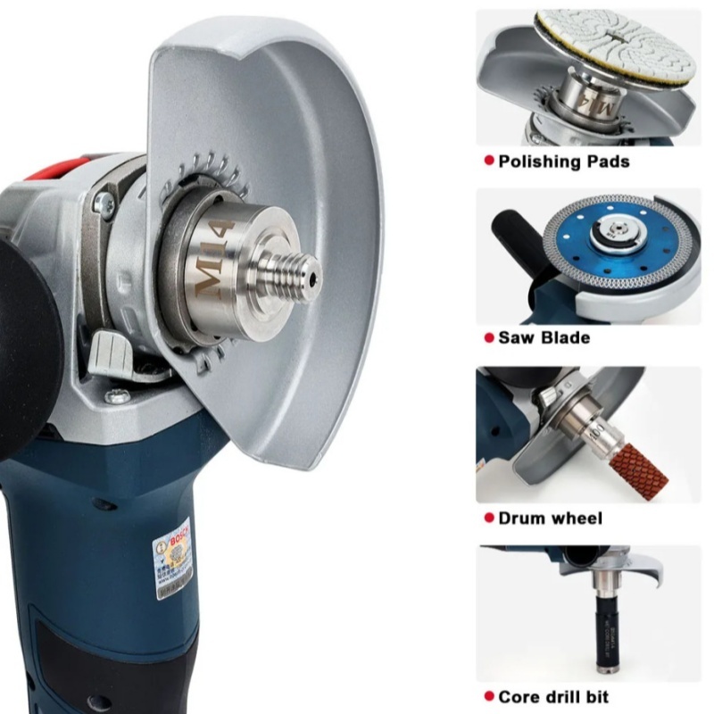 X Lock Adapter For Grinder to M14 Thread for Angle Grinder Cutting Blade Diamond Core Drill Bit Adapter