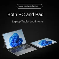 Tablets PC 2 in 1 Gaming Laptops with touch Screen Office Notebooks Netbook PAD 14.1" Intel N100 16GB DDR5 1TB PD Fast Charging 2
