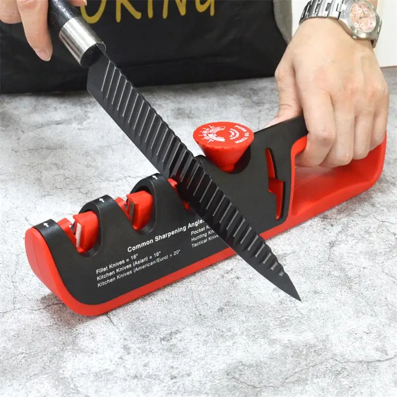Knife Grinder 5 inch/6 inch Sharpening Stone Manual Grinding Machine  Household Knife Sharpener With Grinding Wheel - AliExpress