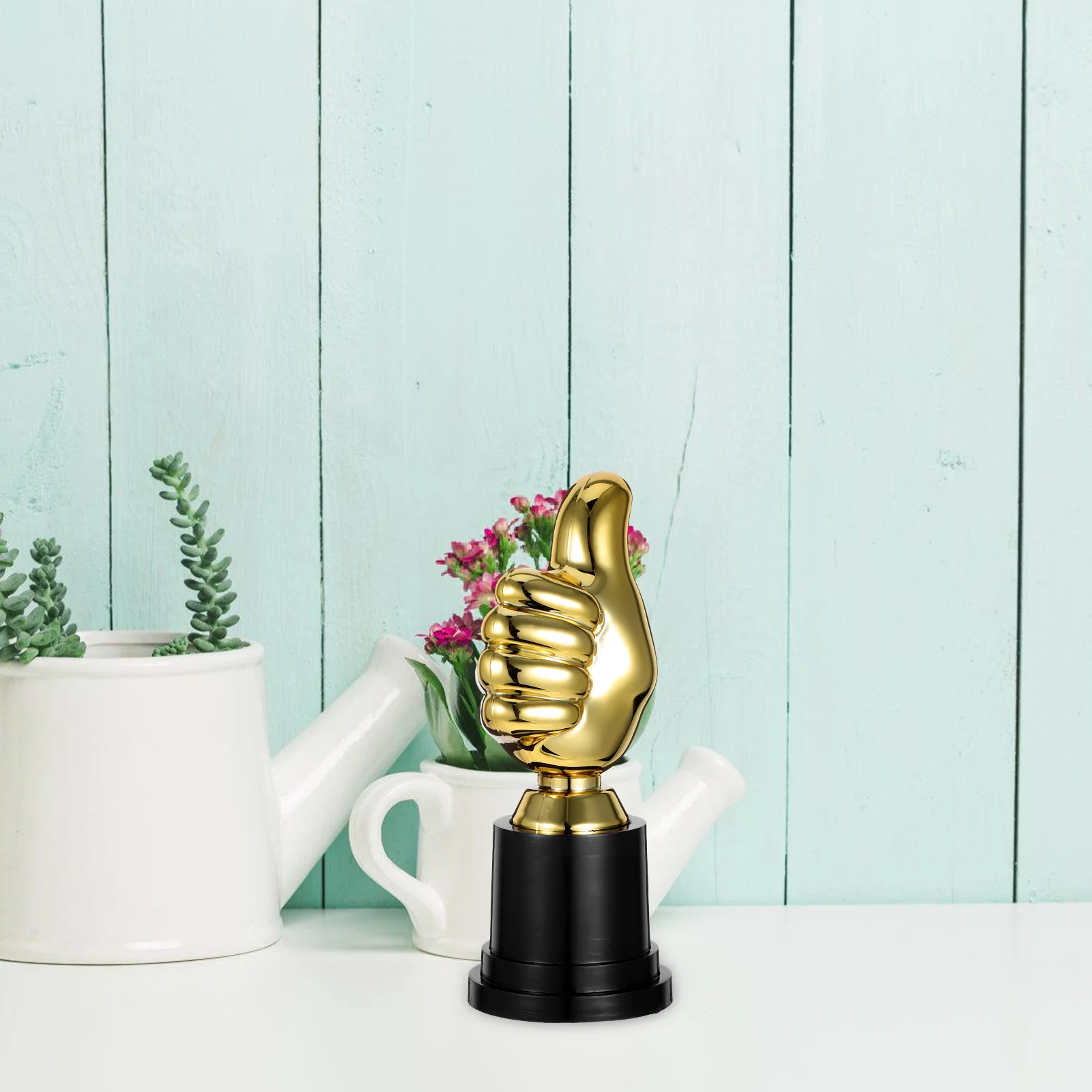 1pcs Trophy Gifts Award Cup Kids Competition Kindergarten Sports Team Souvenirs Decorative Thumb Shaped Model Toy Collectibles