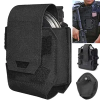 Shackles Holder tactical handcuffs Handcuffs Molle Pouch Shackles Case Universal Holster Quick Release Standard Cuffs for Vest 1