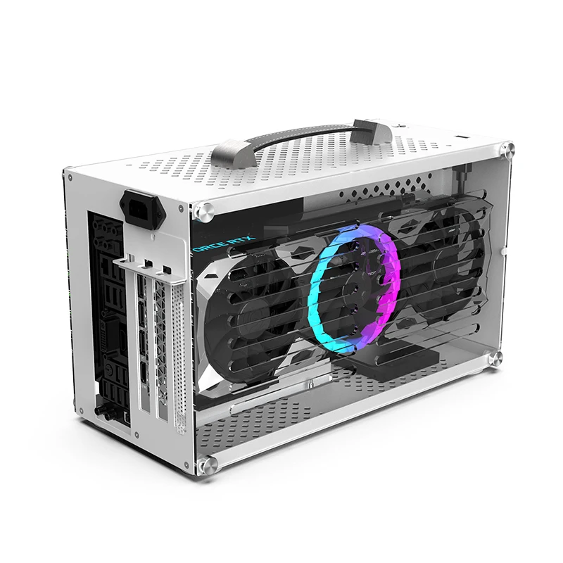 PC case pc chassis mini itx desktop case PcCooler I110 A4 Chassis Small Desktop Computer Case Support i7 12700 RTX4080 SFX PSU HTPC Mini ITX Hummingbird 2