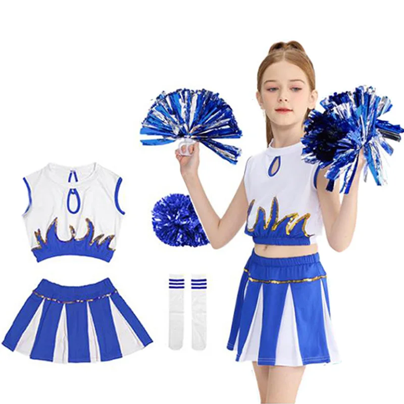 Children's Sportswear Gymnastics Cheerleading Performance Uniform Student Sports Meet Cheerleading Performance Uniform