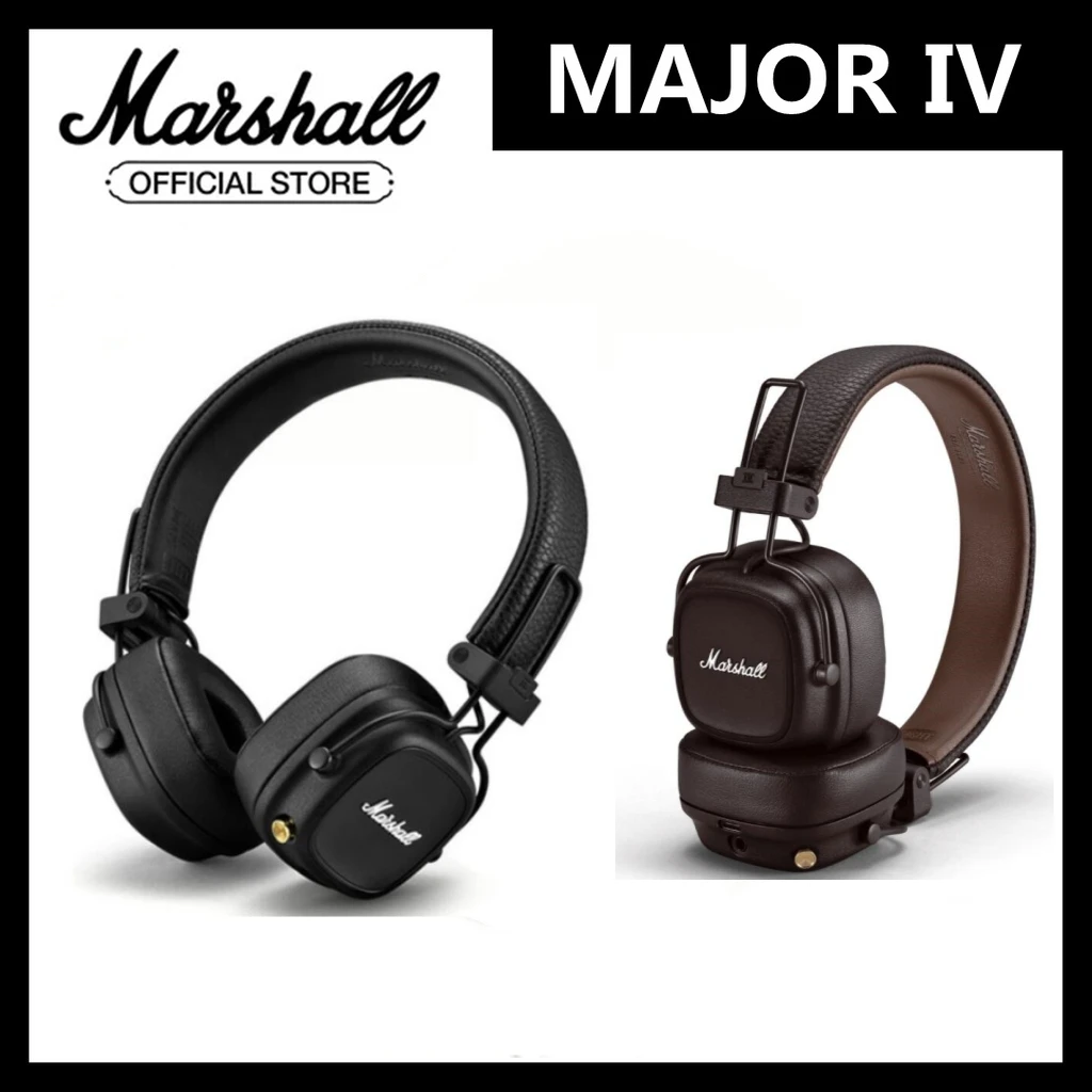 Marshall Casque Major IV - Noir