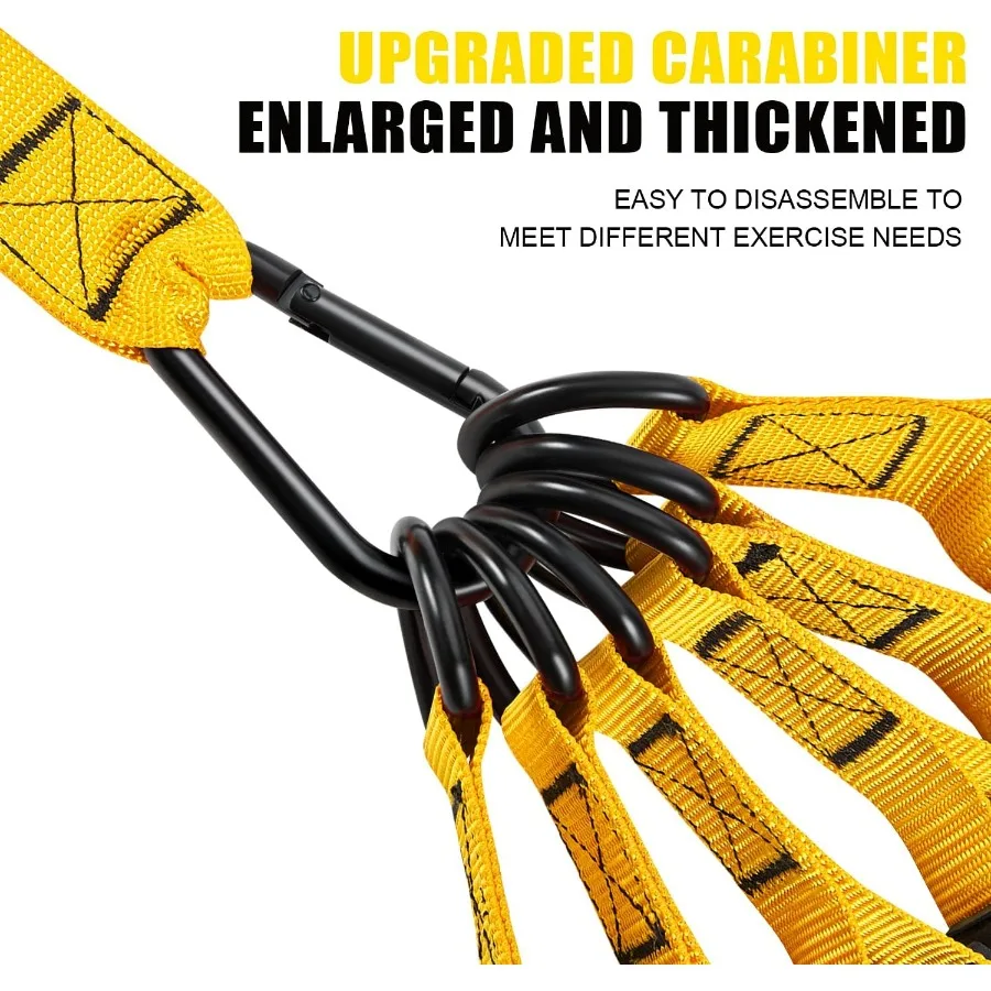 Heavy Resistance Bands for Working Out, 350lbs Exercise Bands with Handles, Workout Bands Set for Men, Fitness Weight Bands for