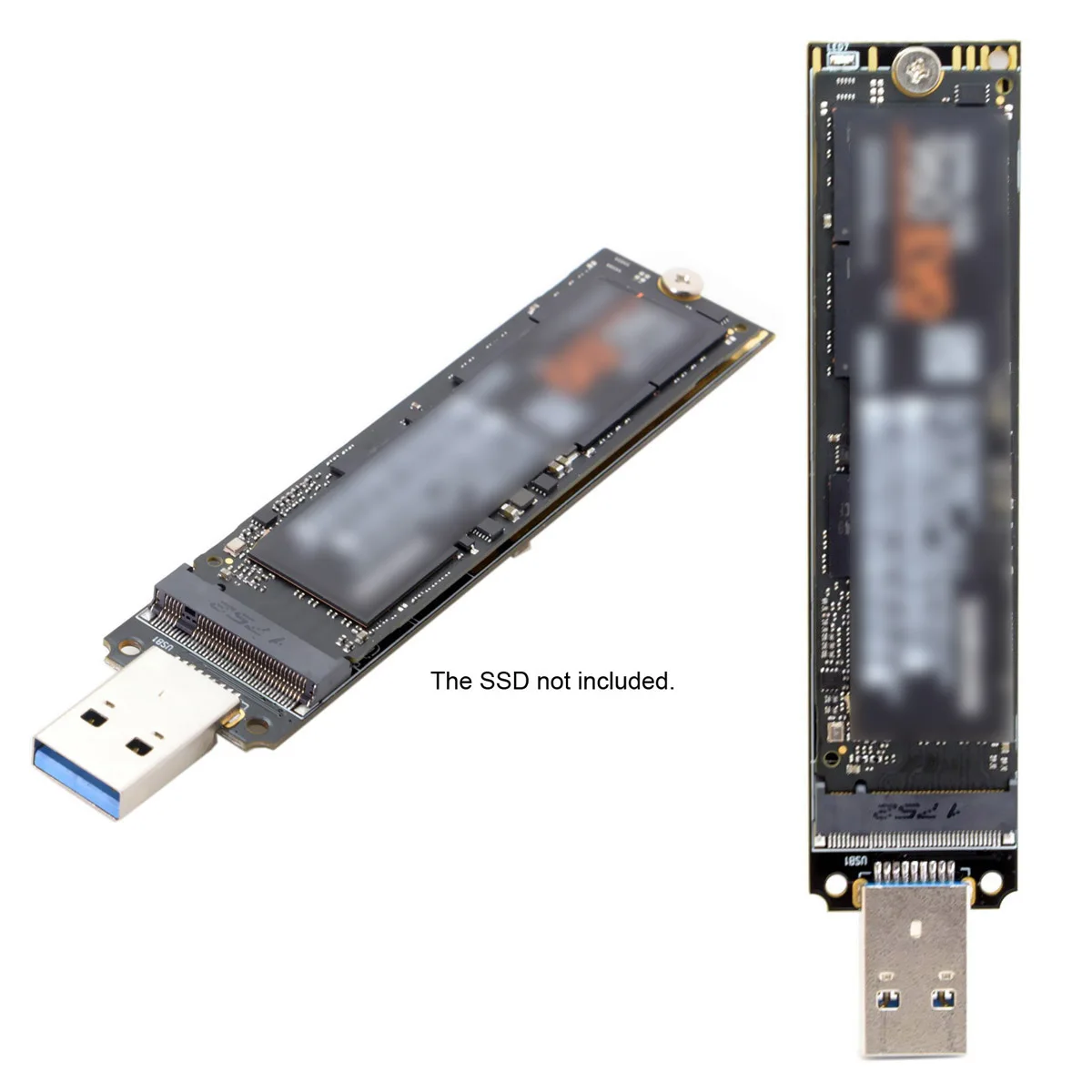 ̺ ݼ  M.2  10Gbps USB 3.0 NVMe PCIe 3.0 SSD Ŭ ̽, M Ű NGFF USB3.1 HDD ڽ ̺ 