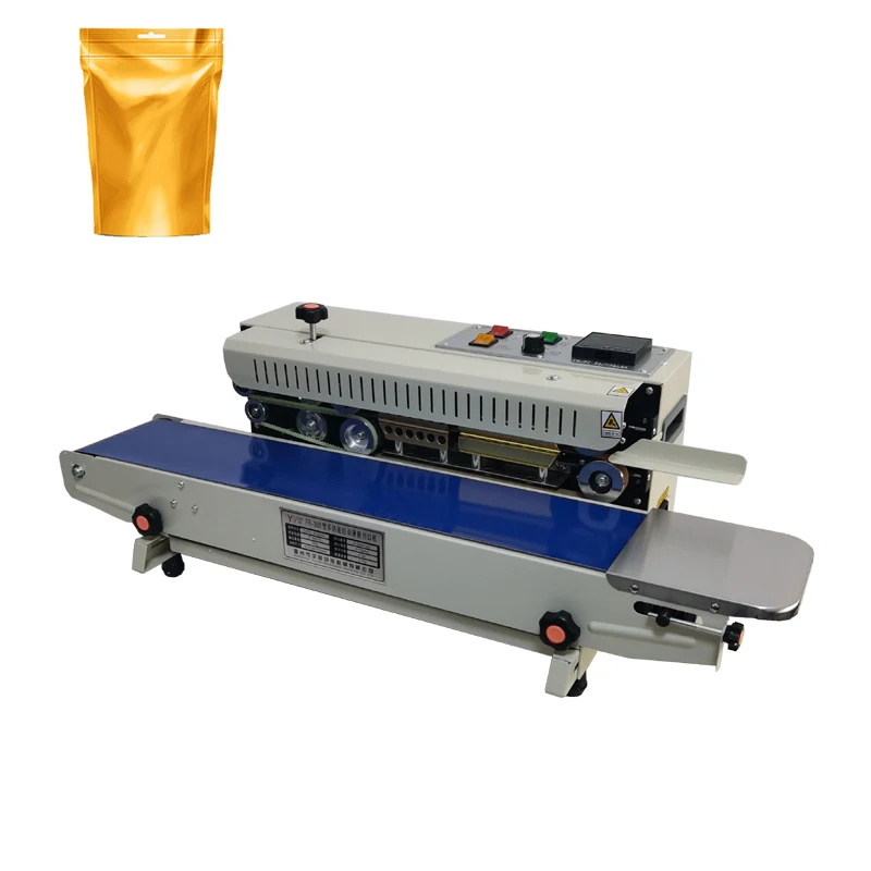 

Automatic Continuous Film Sealing Machine Horizontal Food Bag Sealer Aluminum Foil Pouch Packing Sealing Machine