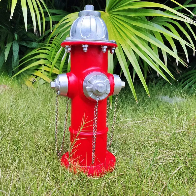 

35cm modern originality pup Fire Hydrant resin Arts and Crafts Outdoor lawn garden and landscape decoration