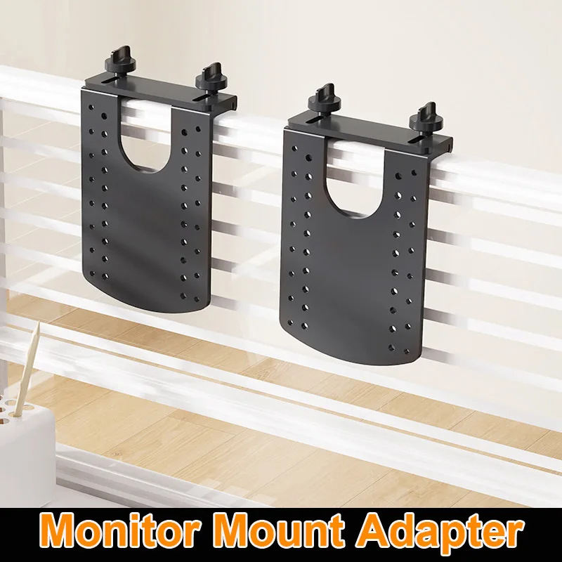 VESA Mount Adapter Bracket Kit Non-VESA Mounting Universal for 75-100 VESA Monitor Arm Compatible,up to 22 lbs