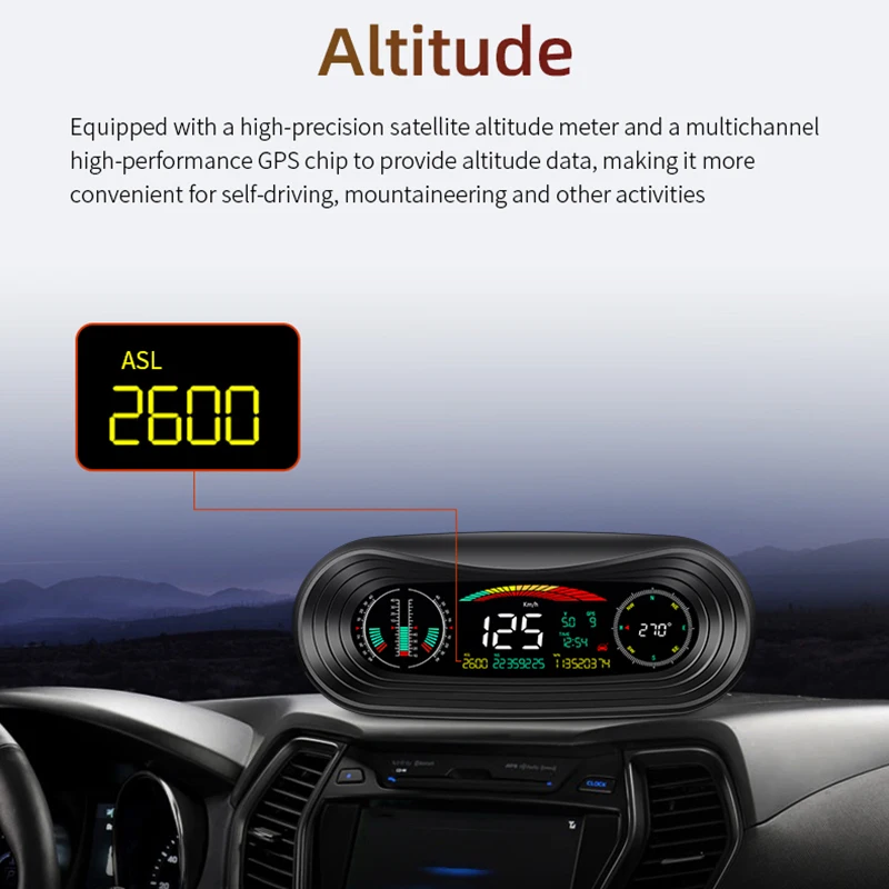 ڵ Ʈ GPS  跮 ӵ  ġ ڵ ħ  ð, P18 GPS HUD  ÷