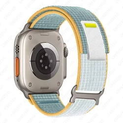 Trail Loop Band for Apple Watch - Premium Wrist Bracelet Strap (Sunshine)