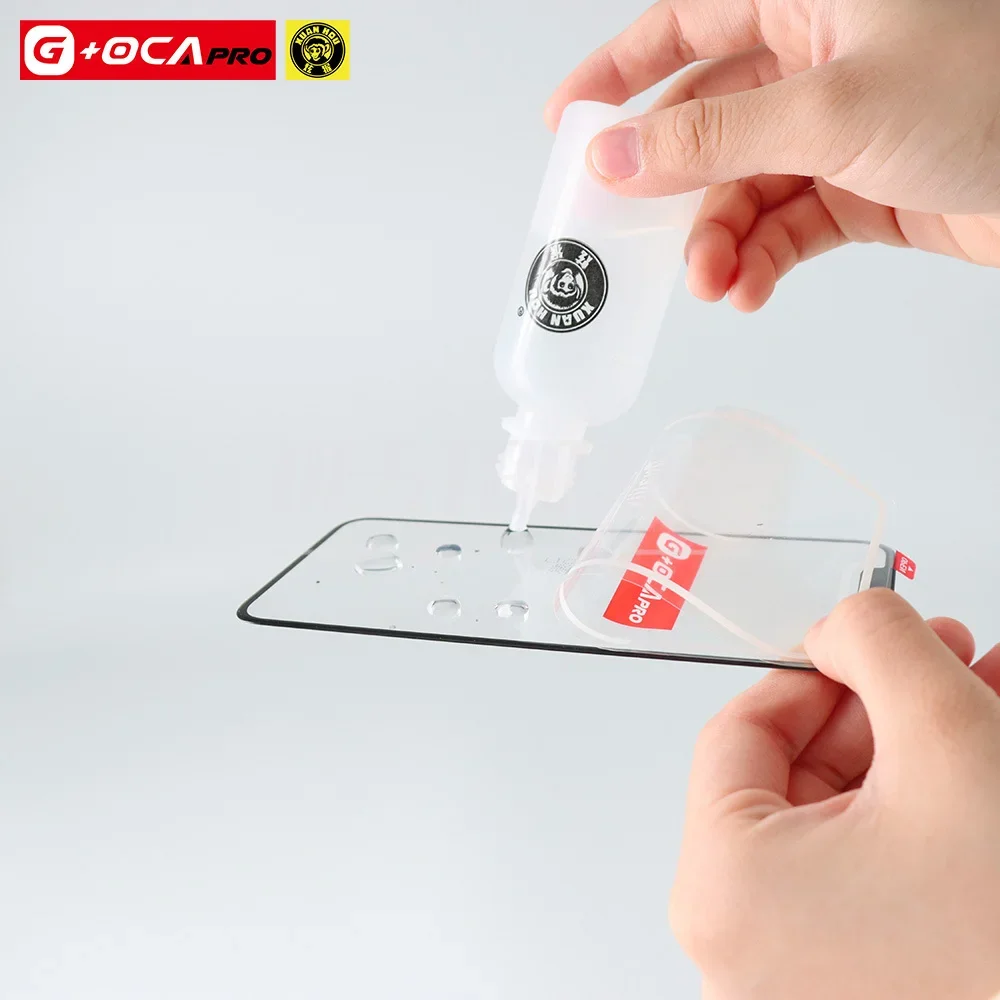 5PCS G+OCAPro Glass with OCA 2 in 1 for iphone X to 15ProMax panel broken mobile phone repair replacement