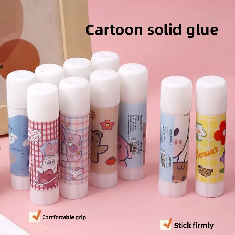 소형 9g PVA 루스 솔리드 글루 사무용품 강력 접착 문구 스틱 종이 접착용 글루 스틱 학생 가정용