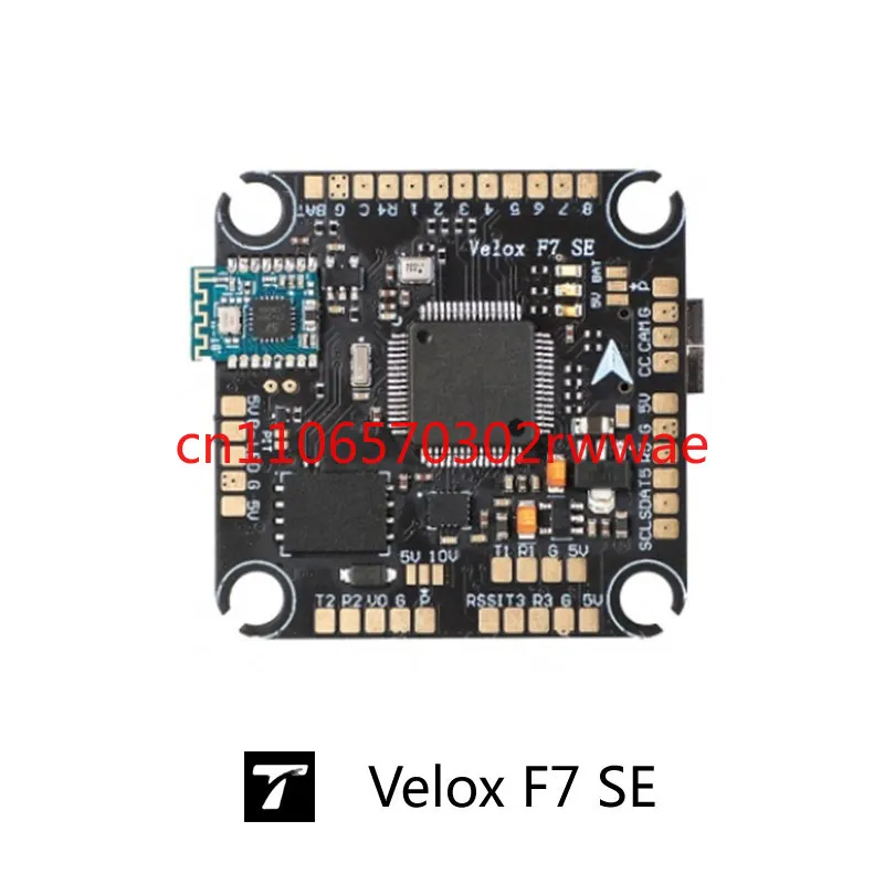 Velox F7 SE 비행 컨트롤러 30.5x30.5 홀 포지션 3-6S 블루투스 매개변수 조정, 듀얼 BEC