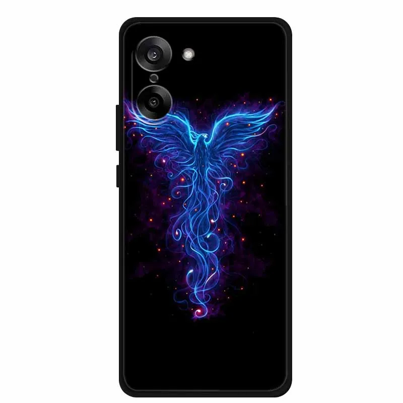 Sleek Black Soft Silicone Shockproof Phone Case