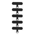 5Pcs Nylon Black