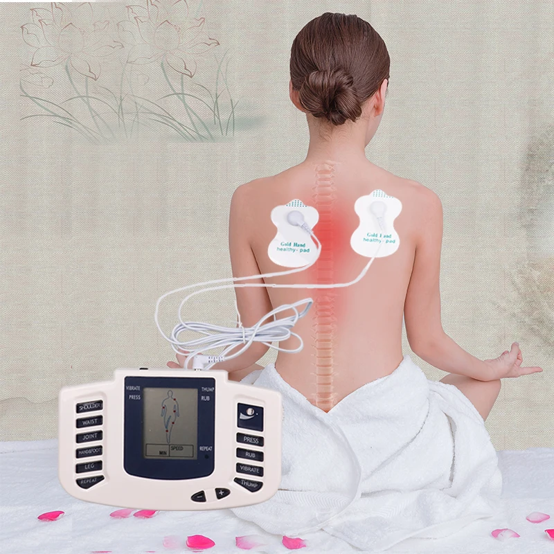 16 Pads Electrical Muscle Stimulator Pulsed Slippers Therapy Massager Pulse  Tens Acupuncture Full Body Massage Relax Care - AliExpress