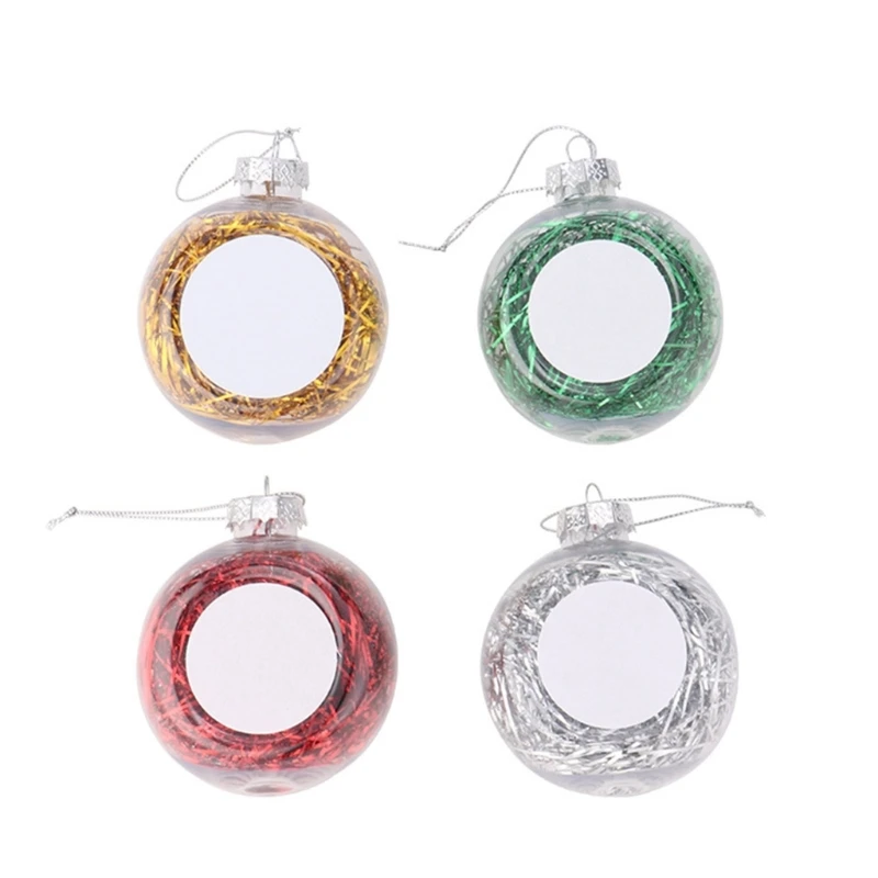 

Unique Sublimation Blank Christmas Ball Ornament Decor Hanging Pendant Decors