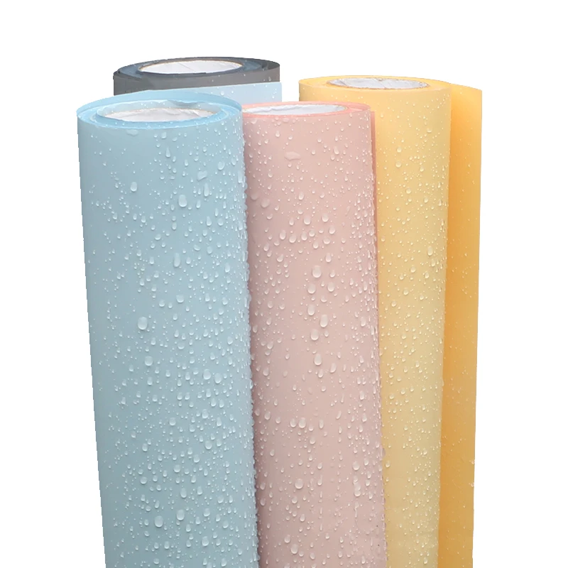 11 Yards Waterproof Solid-colored Matte Florist Paper Roll