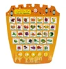 English & Arabic Learning Machine Multifunctional Language Studying Pad  Alphabet Sounds, Shapes, Music,Words Early Development 6