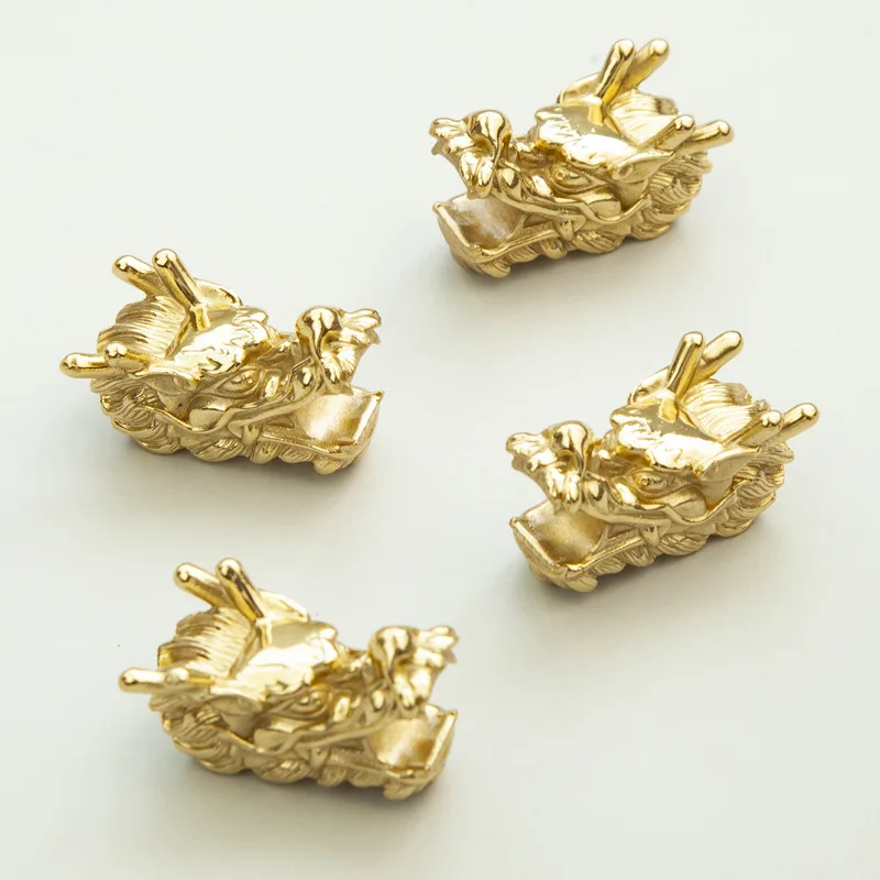 

Лидер продаж, 4 шт. мебели из чистой латуни «благоприятный дракон», ручки для ящиков, ручки для шкафа, гардероба, комода, ТВ, винного шкафа, ручки