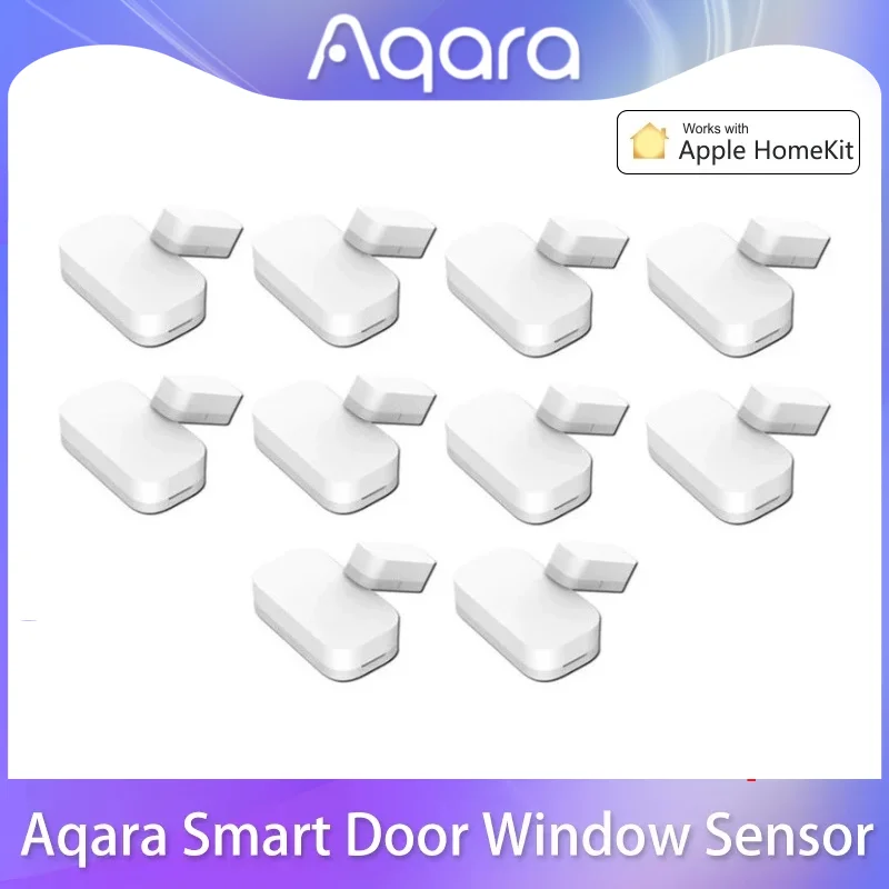 Aqara 오리지널 도어 윈도우 센서, 지그비 무선 연결, 스마트 도어 센서, MCCGQ11LM, Mi Home HomeKit 앱과 호환