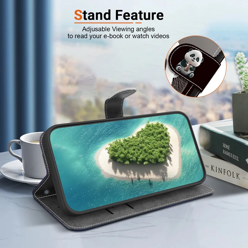 Fashion Leather Wallet Phone Case Holder - Premium Cover and Etui