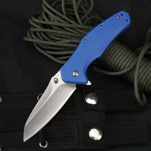 

Multicolor Pocket Military Knives Outdoor Tactical Folding Knife ABS Handle 5cr13mov Blade Camping Security EDC Tool