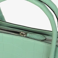 Sacs à la mode pour femmes, sacs de luxe, créations de designers, cuir de crocodile, noir/rose/marron/bleu/violet/kaki/blanc, sacs à main pour femmes. 4