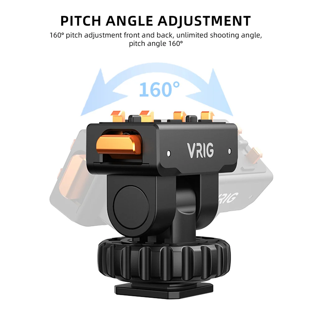 Action Camera Mount Adapter with Magnetic Quick Release
