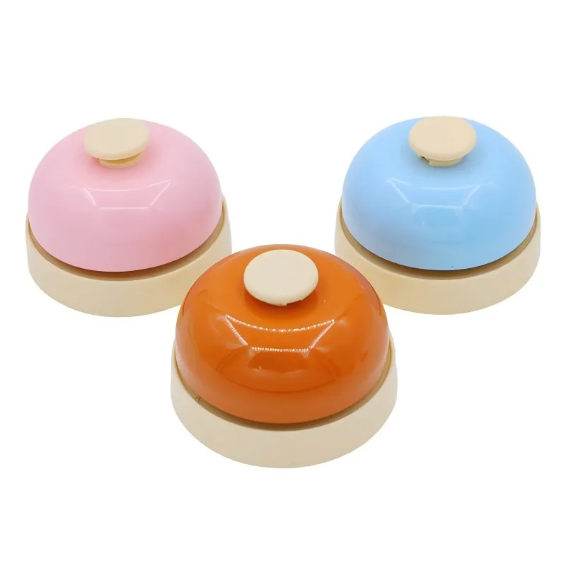 Candy Color Pet Answer Bell Cat Behaviour Training Toys for Kitten Puppy Dog Communication Equipment Pets Clicker Acessories