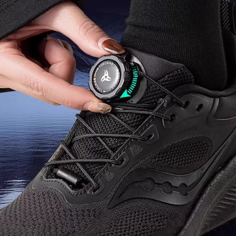 Photo inspiration: Fresh Look at Thick Rope Automatic Shoelaces Swivel Buckle Laces Without Ties Black